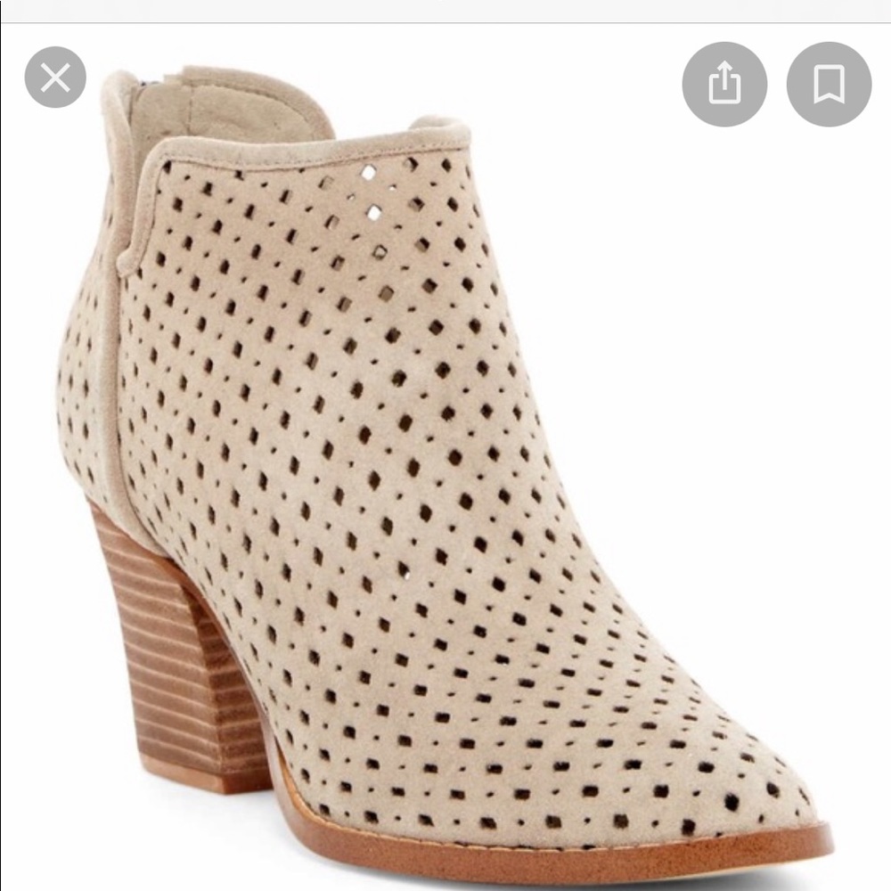 New Marc Fisher Perforated Canopy bootie